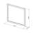 Kamien Solid Wood Square Wall Mirror-728851568-728851569