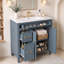 Freestanding Standard With Ceramic Top