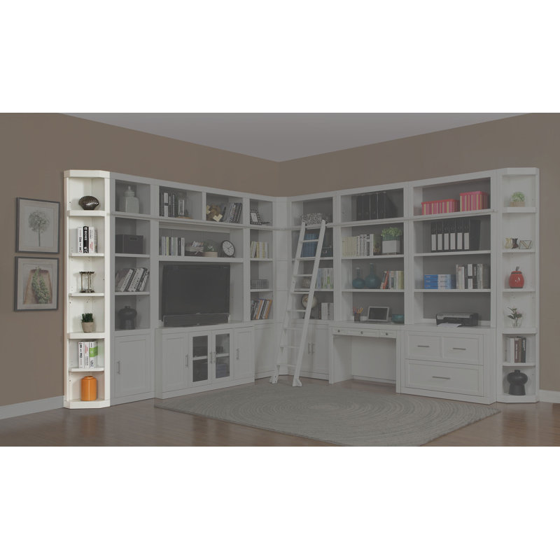 Alekhya Wood Corner Bookcase