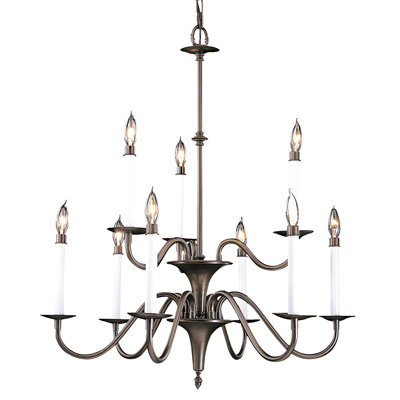 Lustre à niveaux ombrés 9 lumières Goetz