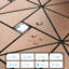 Carreau de mosaïque en aluminium pelez et collez, 11,8 po x 11,8 po-96694329