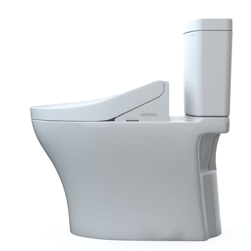 Aquia® Dual-Flush Elongated Two-Piece Toilet with Tornado Flush (Seat Included)
