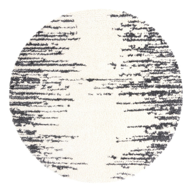 Knupp Abstract Indoor Rug, Round 10'
