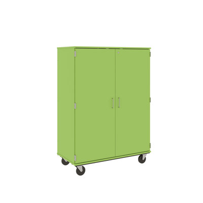 5 Compartment Classroom Cabinet with Casters