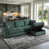 Green Chenille