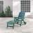 Kali Folding Sun Lounger with Wheels and Reclining Back Rest-10168096