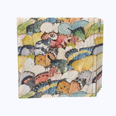 Polyester Animal Print Square Napkin