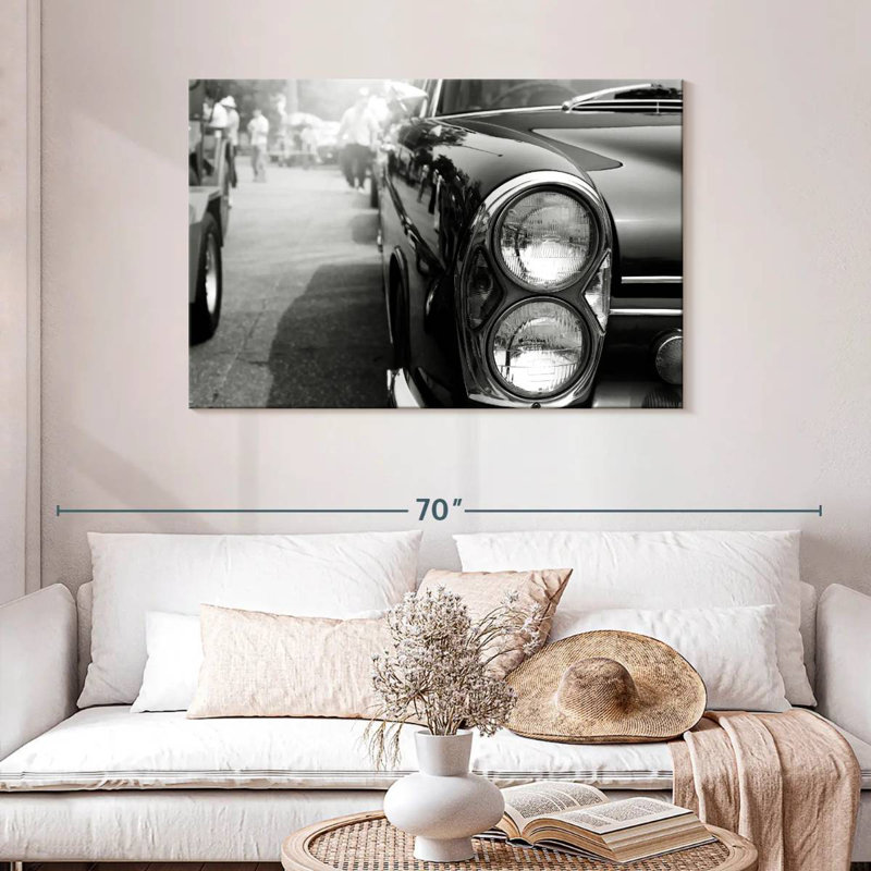 Mehar Classic Car, 30" H x 45" W