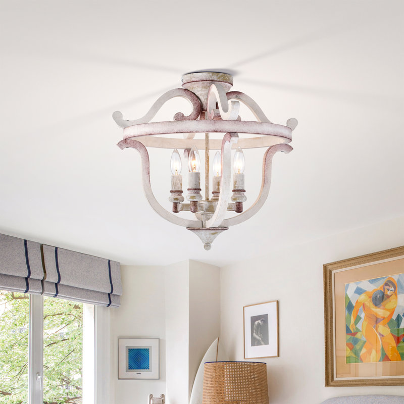 Yonker LED Semi Flush Mount
