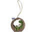 Pack Of 2 Whimsical Dragons With Birds In Tree Ring Decor Ornaments