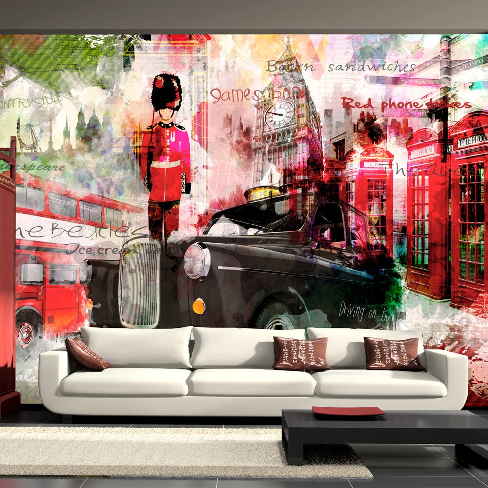 Fototapete STreets von London 210 cm x 300 cm