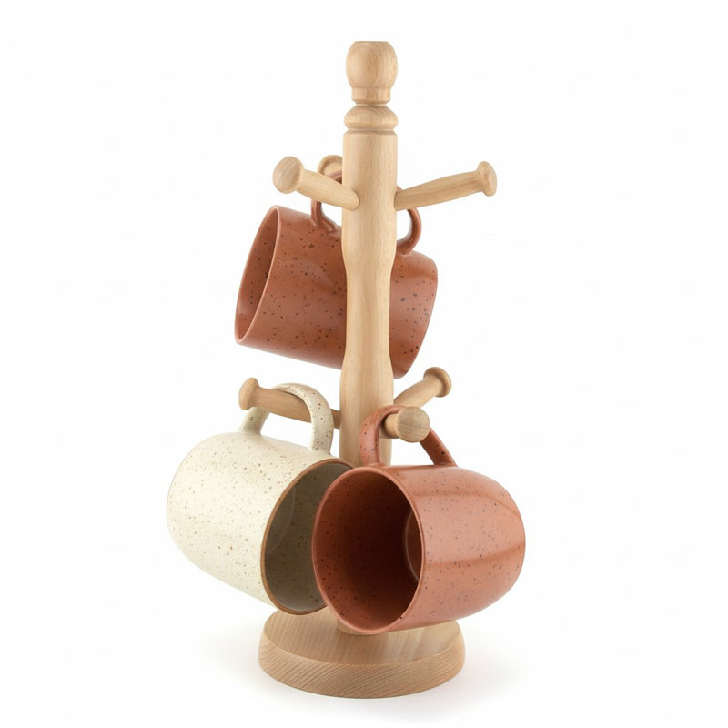Wood Mug Tree