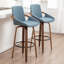 Tabouret de bar et de comptoir pivotant Carruth-160272335-160272333