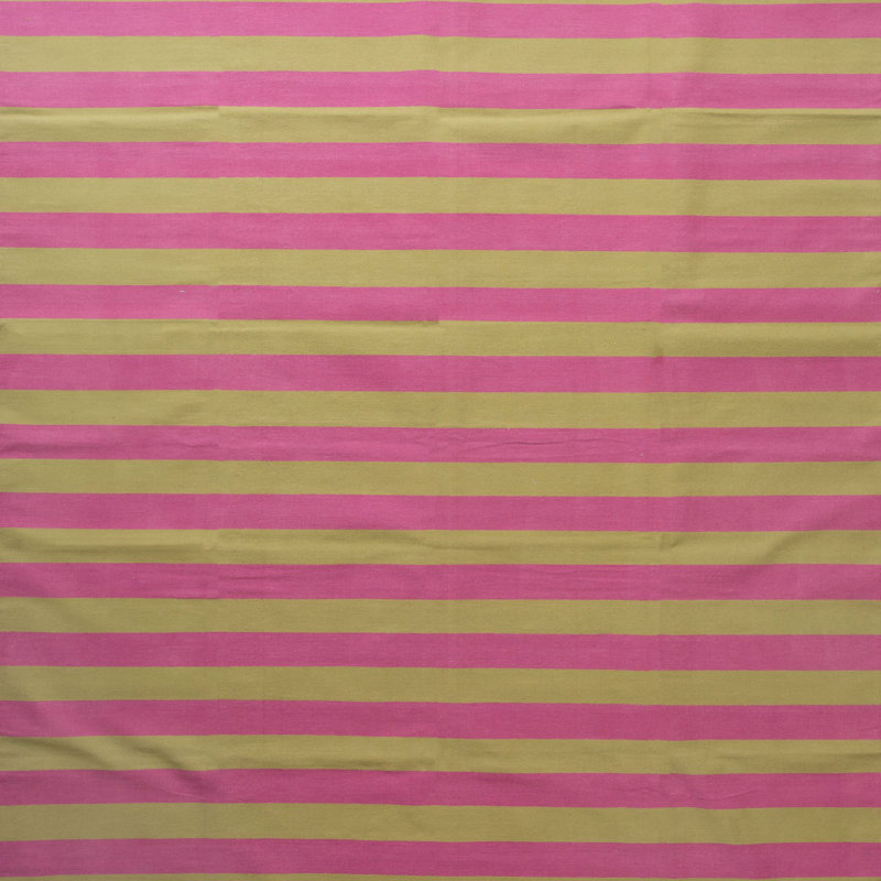 Pink Flatweave Cotton Rug - 8'1" x 11'1"