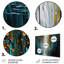 Abstrait, nature, arbres, peinture I - décoration murale moderne en métal-87839093