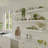  Large Floating Shelves for Wall Set of 1 Wooden Wall Shelves 36 in x 12.75 in x 2 in Room Decor Long Shelf with Invisible Wall Mount Bracket for Bedroom, Kitchen, Living Room, White-1897195150-1896759312