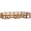 310cm Wide Patio Sectional Set
