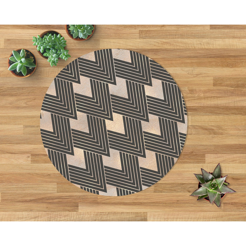Edouard Hard Floor Straight Round Chair Mat