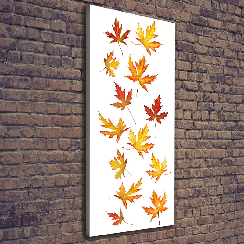 Autumn Leaves - Wrapped Canvas Print