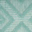 Tapis intérieur / extérieur turquoise / bleu sarcelle Foundry Select-12540570