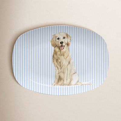 Traychic Oval Resin Platter