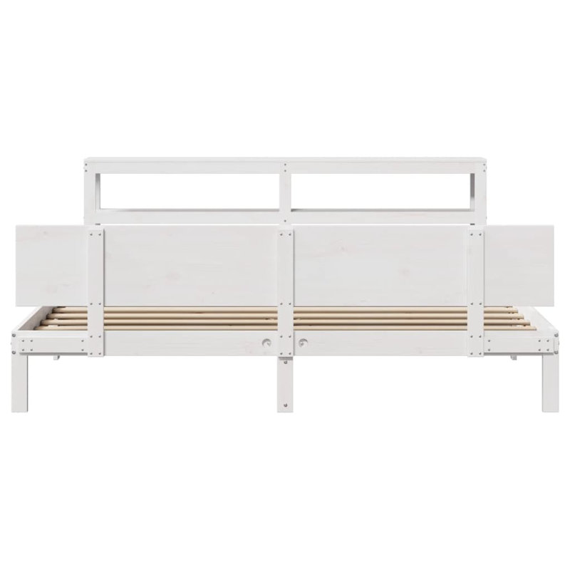 Clarkson Bed Frame, Small Single (2'6), white