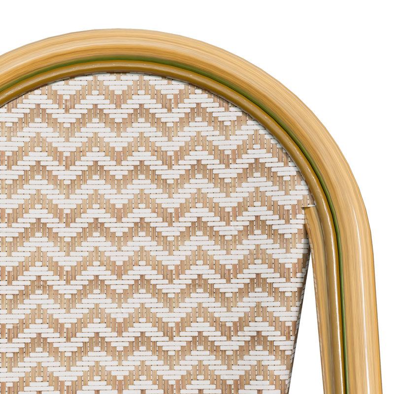 Chaise d'appoint Kasie, Brun