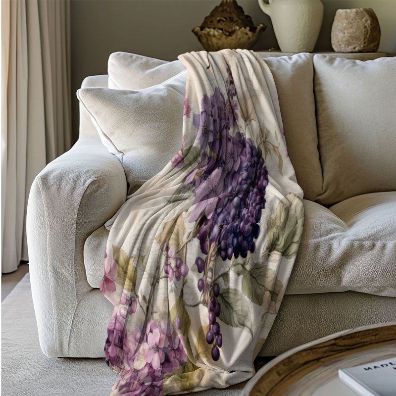 Past Pastals - 1 pièce Sherpa Premium, Grand lit