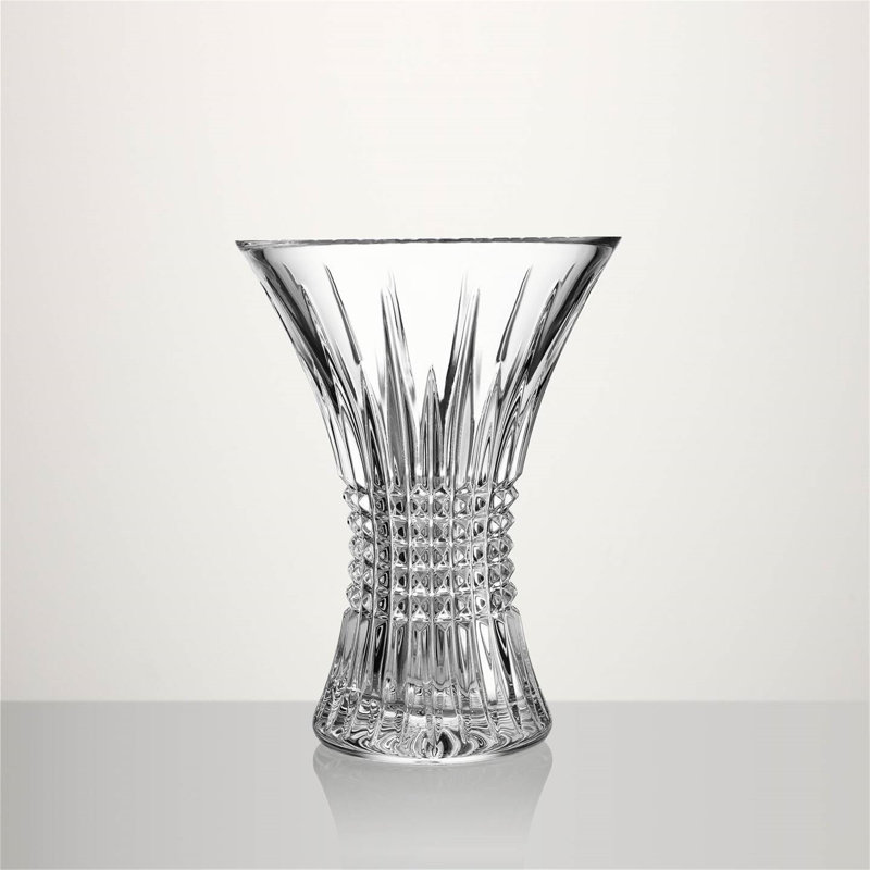 Lismore Diamond Vase, 8" H x 6" W x 6" D