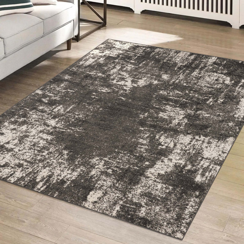 Abstract Indoor Rug, Rectangle 5' x 7'