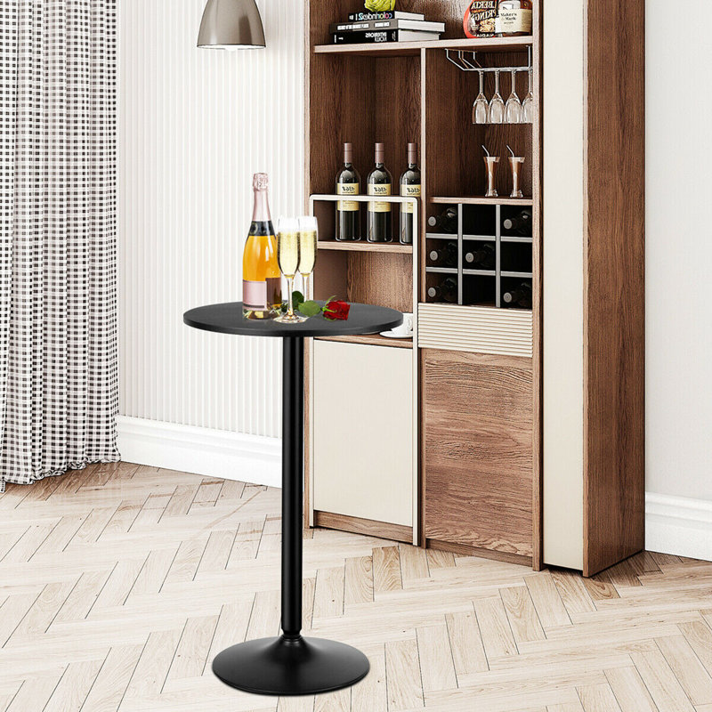 Round Metal Base Dining Table