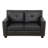 Benilda 57'' Faux Leather Loveseat