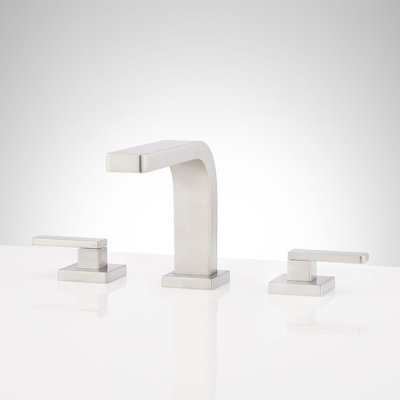 Signature Hardware Hibiscus Widespread Bathroom Faucet