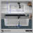 Karran Drop-in Quartz Composite 33'' X 22'' 1-Hole 60/40 Double Bowl Kitchen Sink-35699322