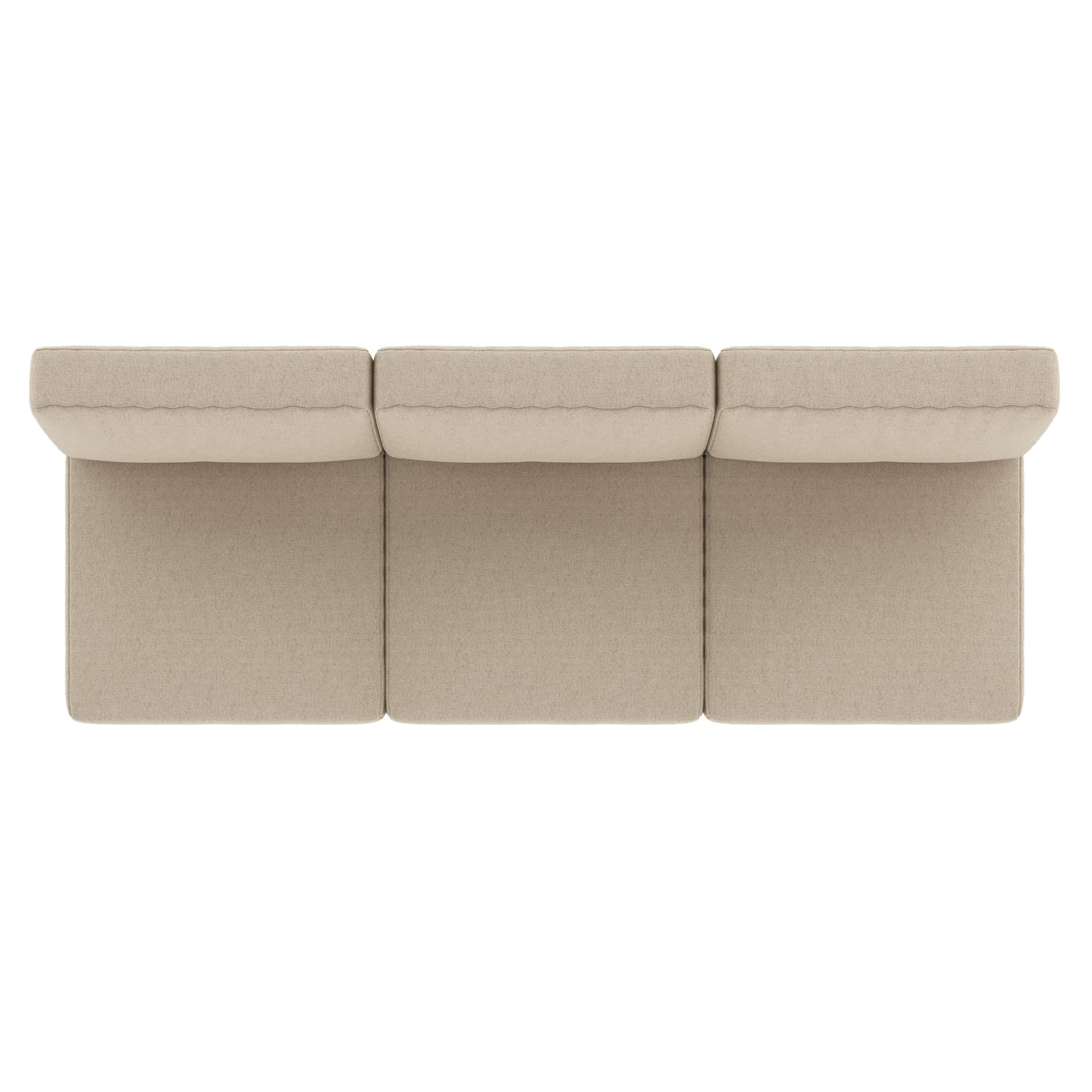 25" Sunbrella® Sofa Seat and Back Cushion, Sunbrella Bliss Sand