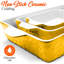 Ensemble de plats de cuisson antiadhésifs en céramique 3 pièces Nutrichef