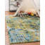 Tapis vert à motif géométrique Patrocinia-40281463