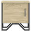 Alurd 40cm W Metal Bedside Table-1391060840