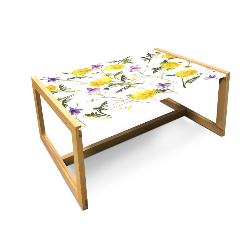 Irihanna Sled Coffee Table, 90cm H x 62cm W x 40cm D