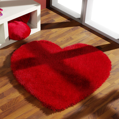 Milstead Red Area Rug