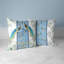 Housse et insert de coussin intérieur / extérieur carré Enchanted Peacock Polyester-434082058-434082065