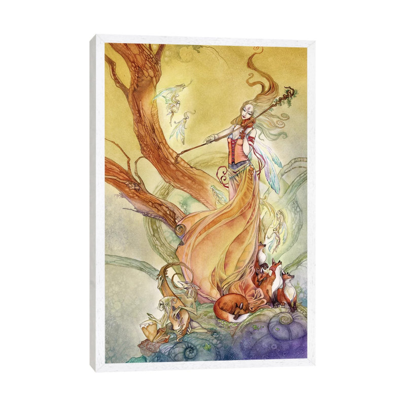 Music by Stephanie Law - Print on Canvas, White Framed, 152.5 cm H x 101.5 cm W
