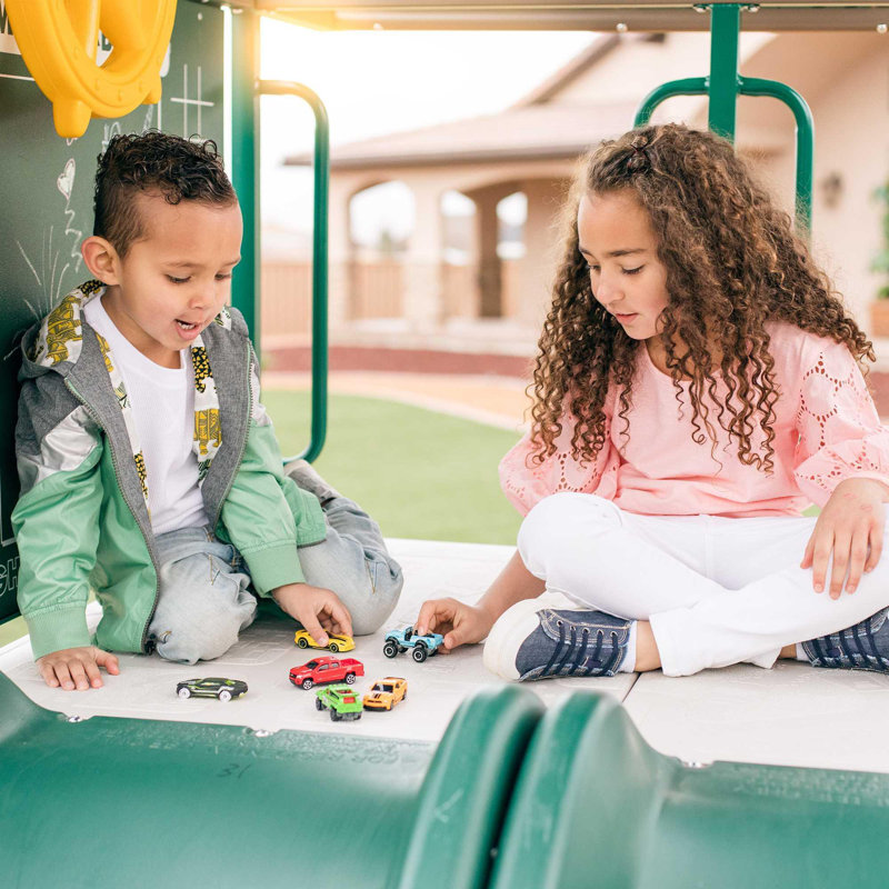 Big Stuff ® Two-slide Swing Set