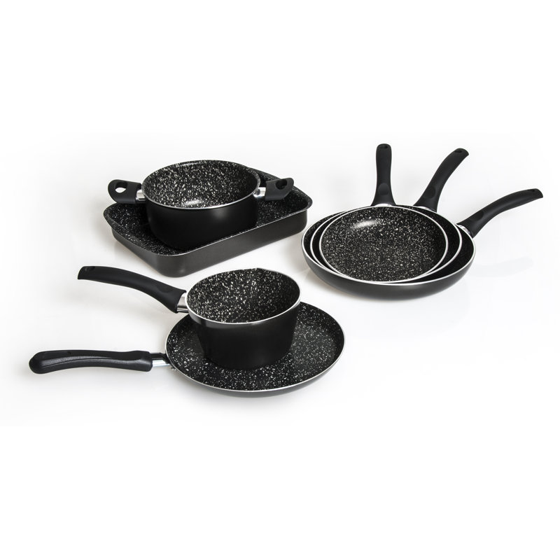 7 - Piece Non-Stick Aluminum Cookware Set