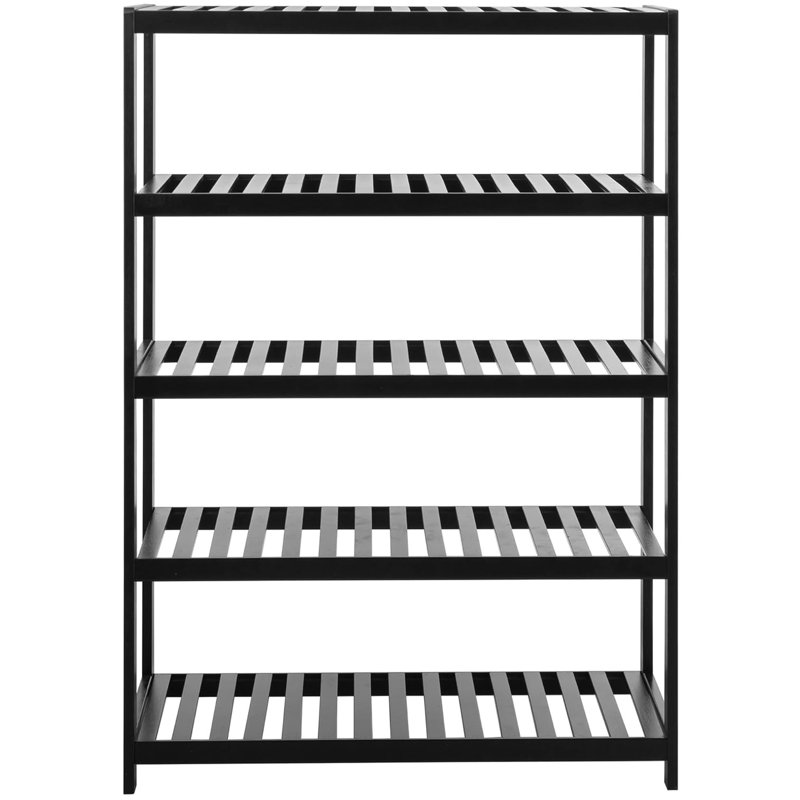15 Pair Shoe Rack, Black