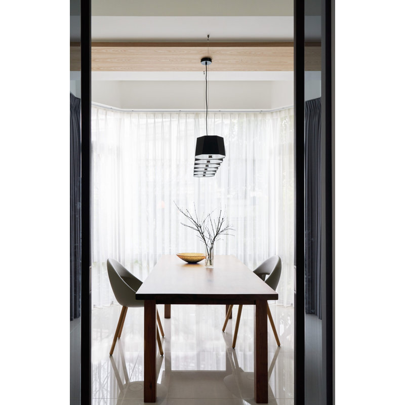 Zhe 6 - Light Pendant, Matt Black