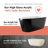 59" x 30" Free Standing Soaking Acrylic Bathtub Modern Stand Alone Tub-92323355