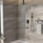 Ceiling Mount Shower System With Tub Spout - Nozzle For Easy Clean Oil Rubber Bronze Waterfall & Adjustable Head