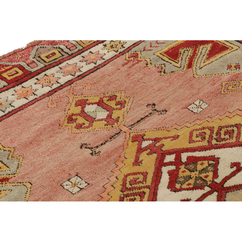 One-of-a-Kind 4'6" X 13'7" Hand Knotted Area Rug