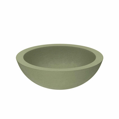 Morro Concrete Handmade Circular Vessel Bathroom Sink